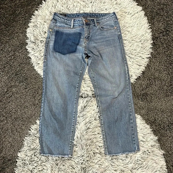 True Religion Starr Cropped Jeans Size 28 - Picture 1 of 13